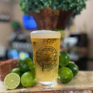 16 oz. Salsa Grill 30th Anniversary Logo Pint Glass